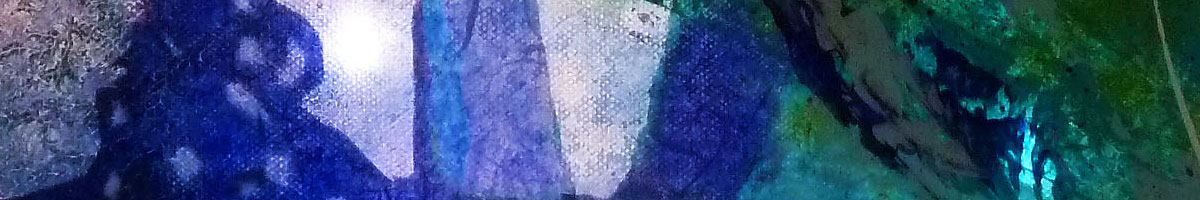 Lichtgemälde Schmetterlinge RGB