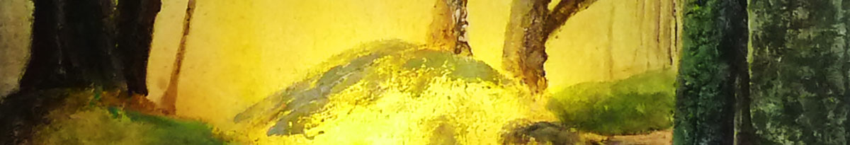 LED Leuchtbild Ein Magischer Ort